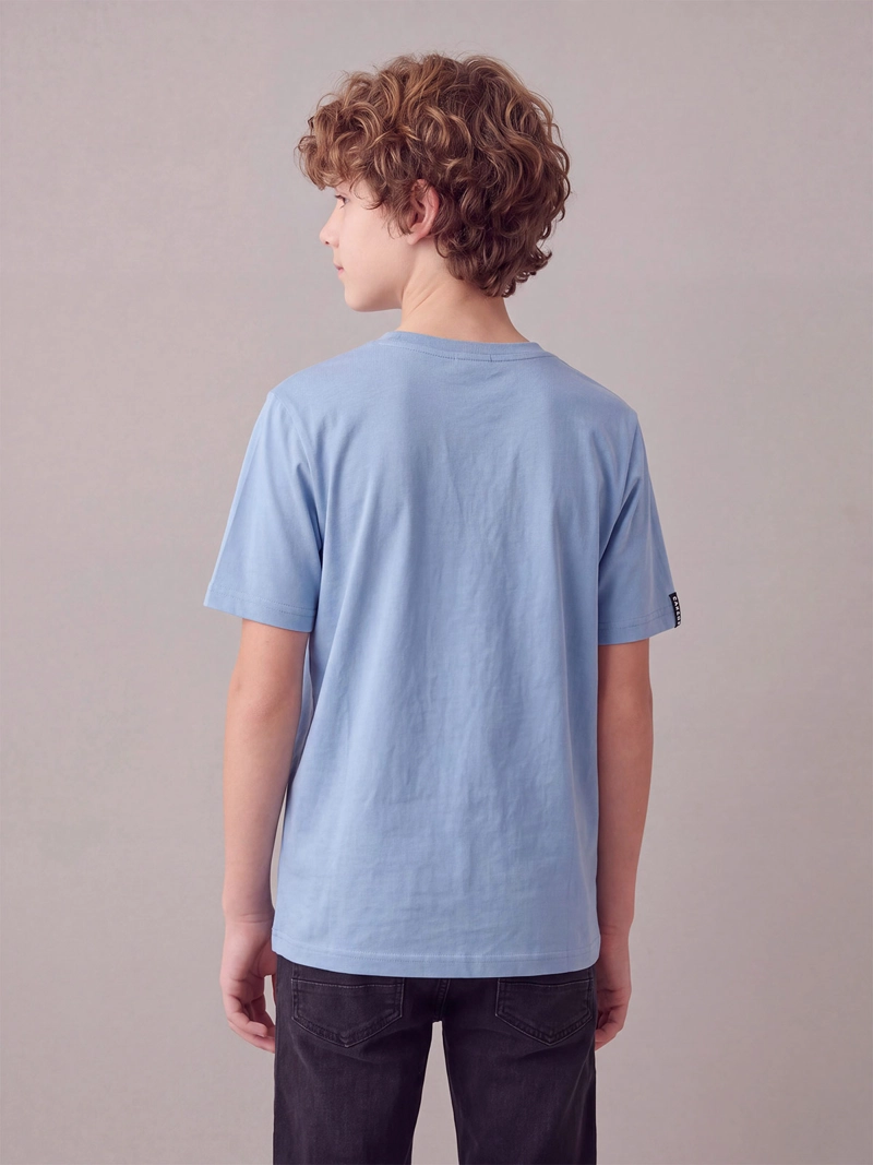 POLERA NIÑO CLOUDBREAK MANGA CORTA ALGODÓN - 2