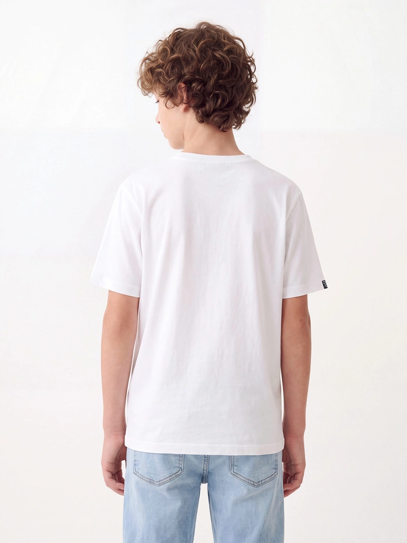 POLERA NIÑO CLOUDBREAK MANGA CORTA ALGODÓN - 2