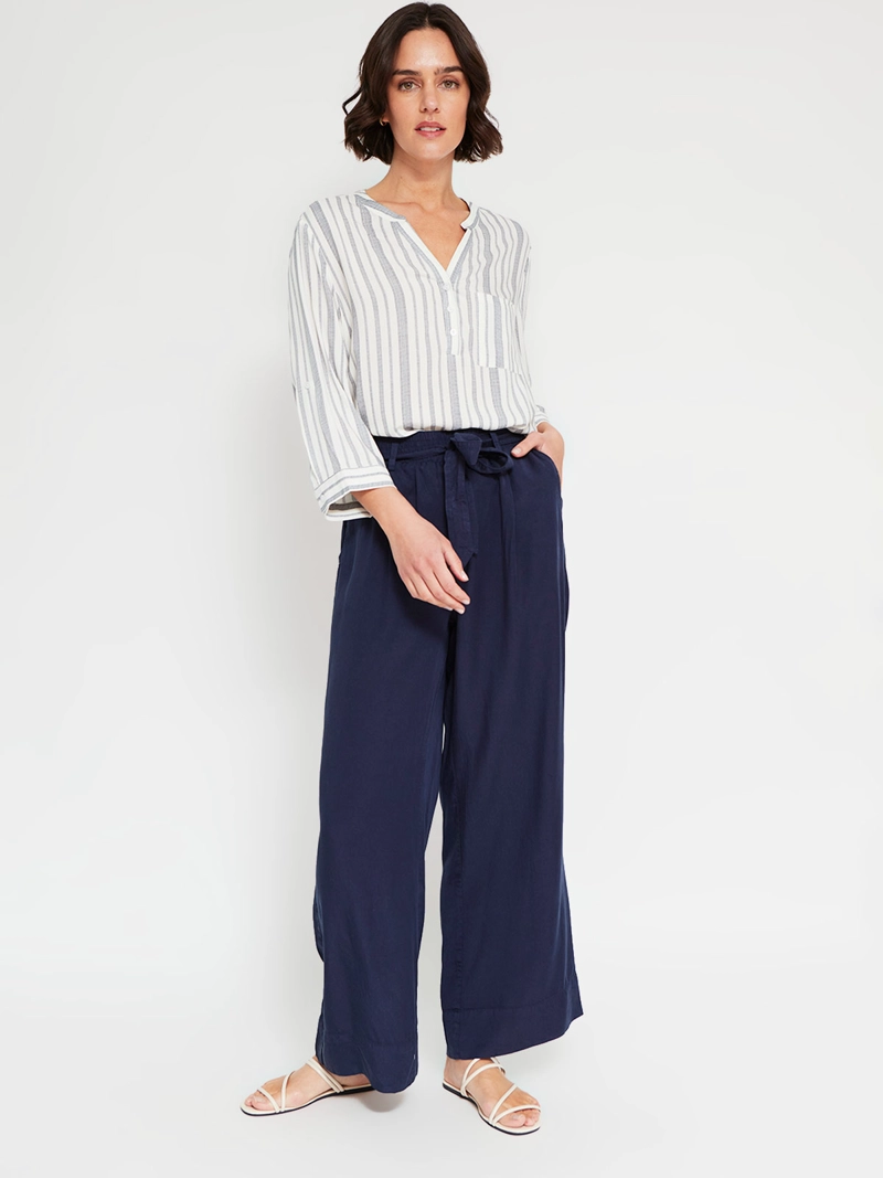 BLUSA MUJER AZIZ MANGA 3/4 ESTAMPADA MAO - 4