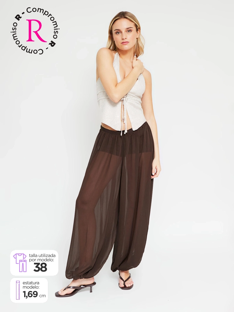 PANTALÓN MUJER INDEX FLUIDO