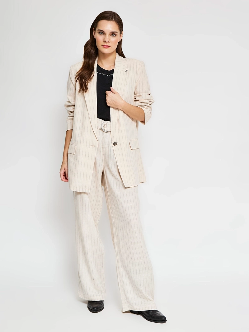 BLAZER MUJER BARBADOS LINO - 4
