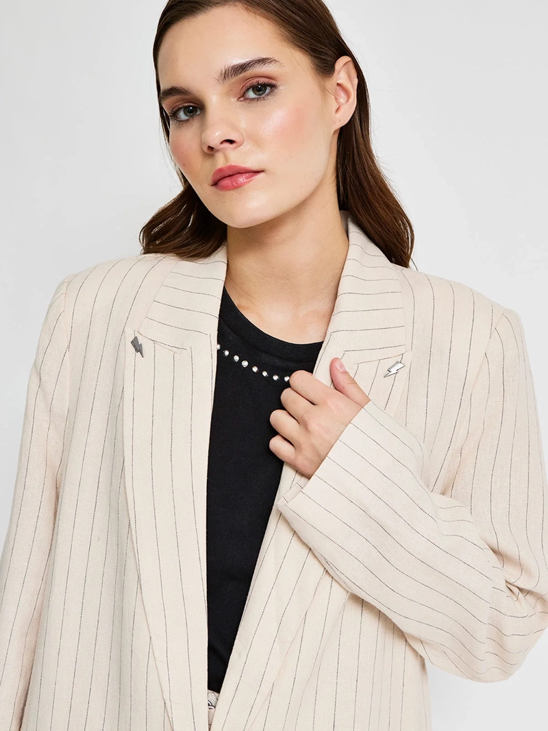 BLAZER MUJER BARBADOS LINO - 3