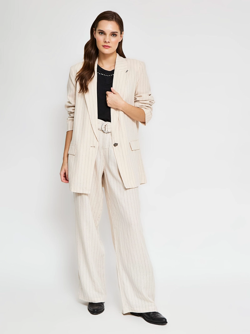 BLAZER MUJER BARBADOS LINO - 4
