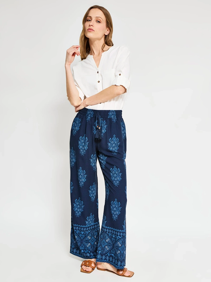 BLUSA MUJER AZIZ LINO MANGA 3/4 - 4