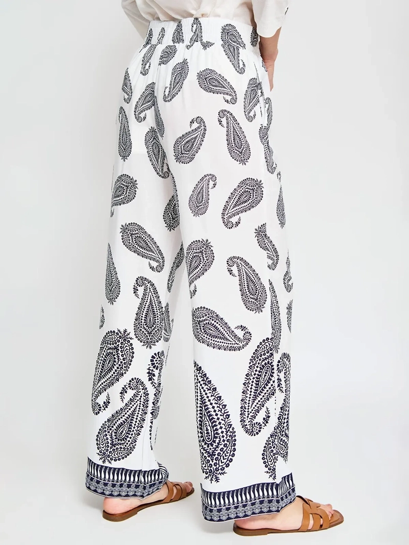 PANTALÓN MUJER AZIZ FLUIDO ESTAMPADO - 3