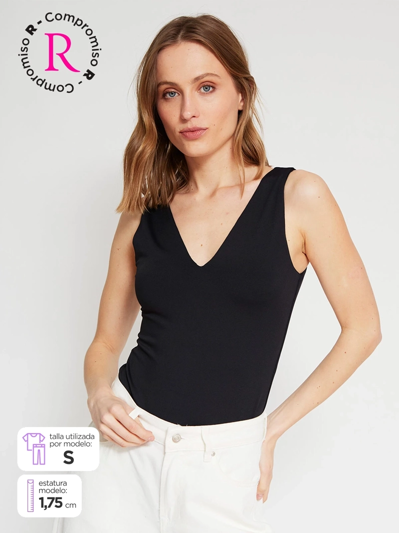 BODY MUJER MARQUIS ESCOTE EN V - 1