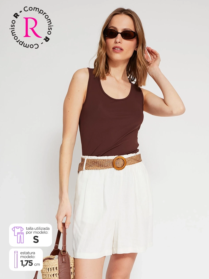 POLERA MUJER MARQUIS SIN MANGAS