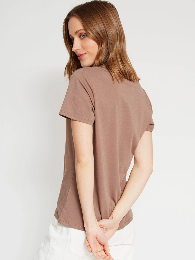 POLERA MUJER MARQUIS ALGODÓN CUELLO EN V - 3