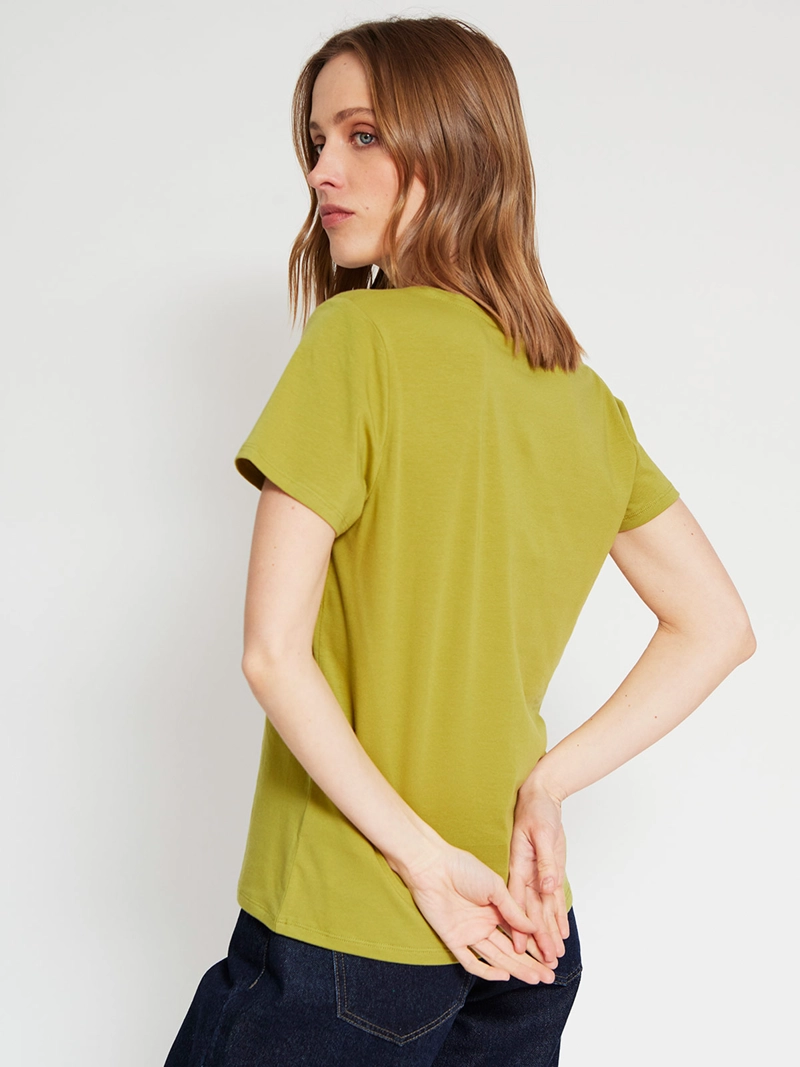 POLERA MUJER MARQUIS ALGODÓN CUELLO EN V - 3
