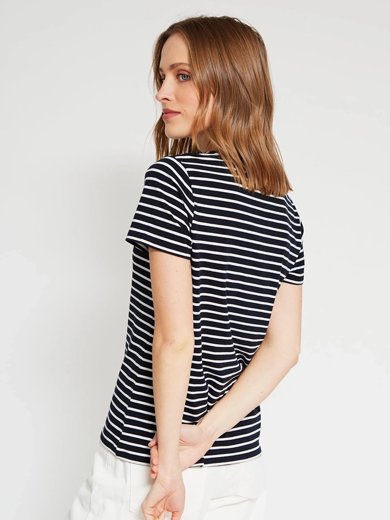 POLERA MUJER MARQUIS ALGODÓN CUELLO EN V - 3