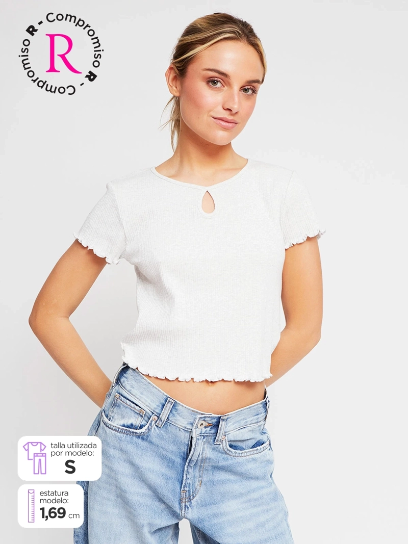 POLERA MUJER AEROPOSTALE ALGODÓN