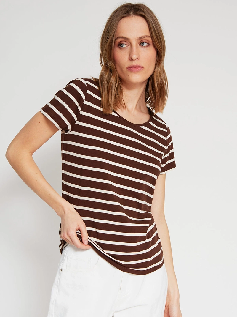 POLERA MUJER MARQUIS ALGODÓN MANGA CORTA - 2