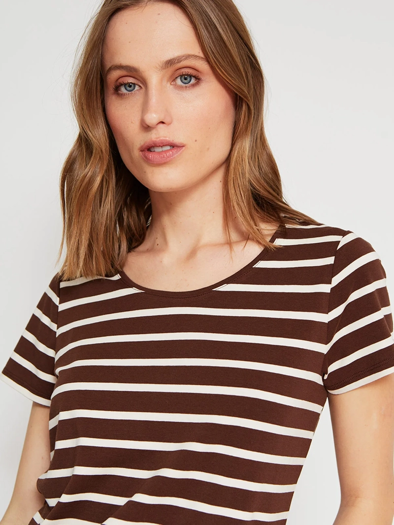 POLERA MUJER MARQUIS ALGODÓN MANGA CORTA - 4