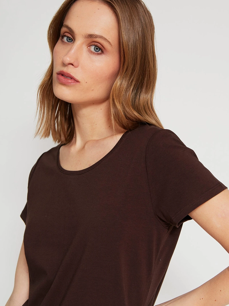 POLERA MUJER MARQUIS ALGODÓN MANGA CORTA - 4