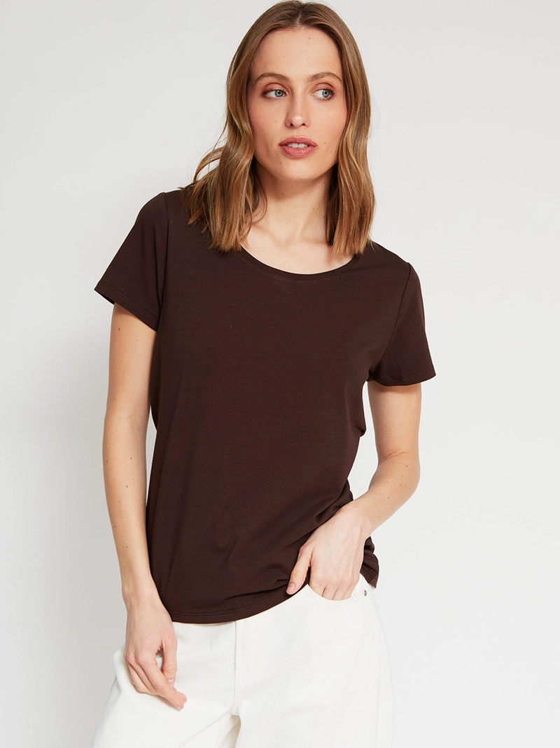 POLERA MUJER MARQUIS ALGODÓN MANGA CORTA - 2