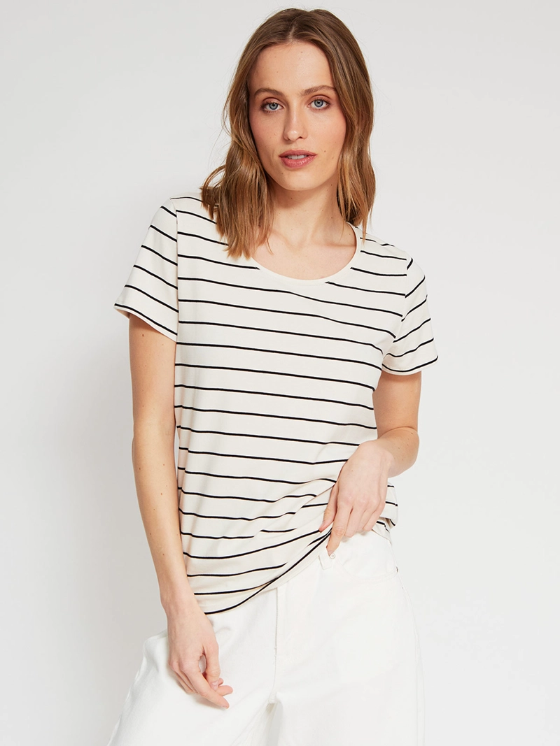 POLERA MUJER MARQUIS ALGODÓN MANGA CORTA - 2