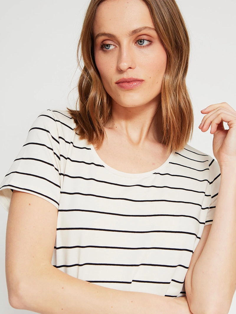 POLERA MUJER MARQUIS ALGODÓN MANGA CORTA - 4