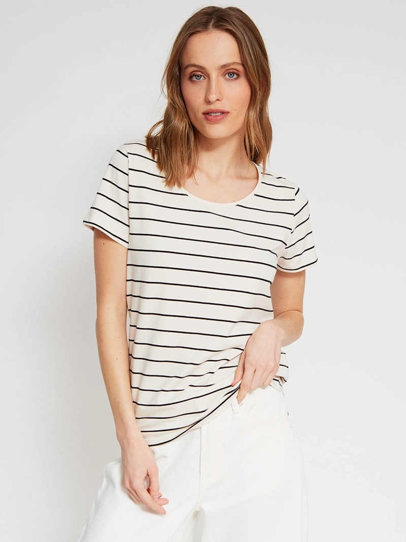 POLERA MUJER MARQUIS ALGODÓN MANGA CORTA - 2