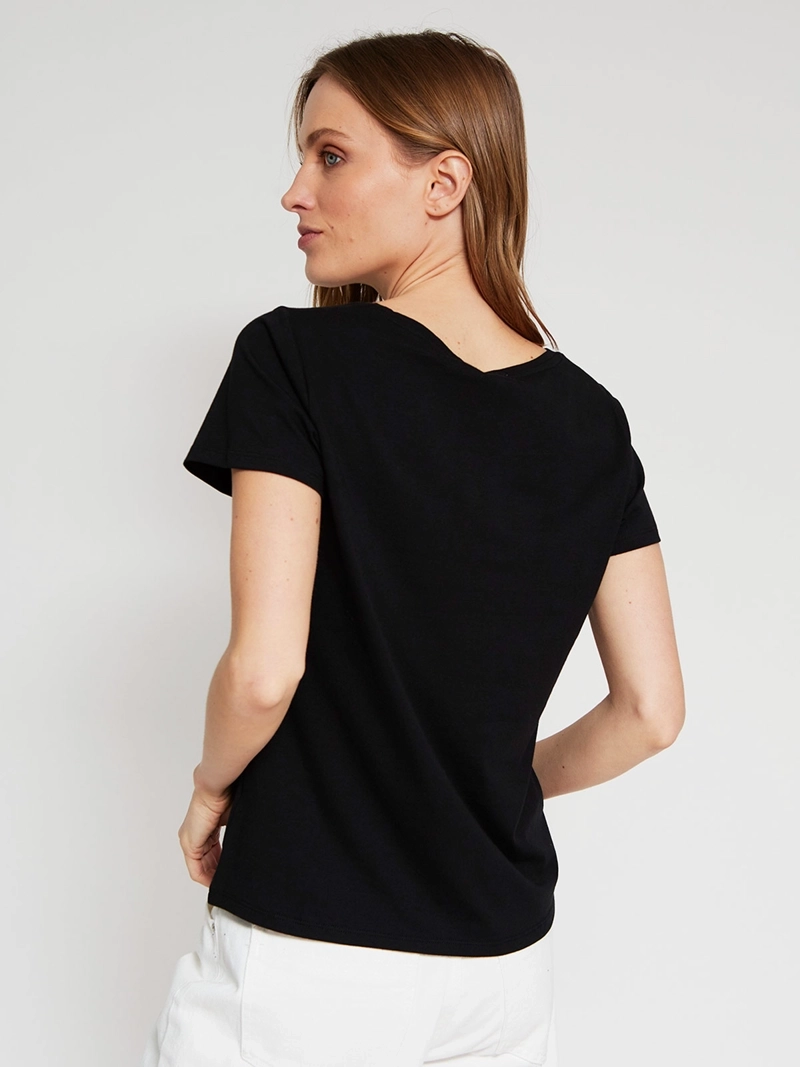 POLERA MUJER MARQUIS ALGODÓN MANGA CORTA - 3