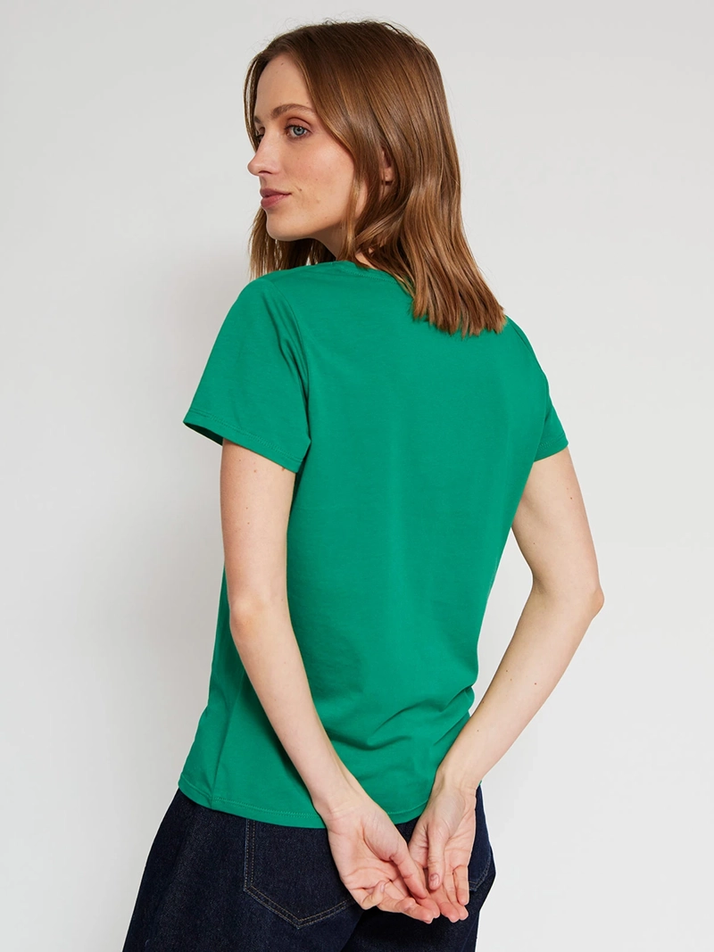 POLERA MUJER MARQUIS ALGODÓN MANGA CORTA - 3