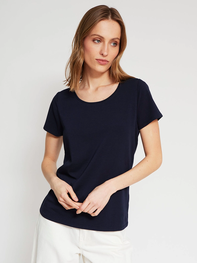 POLERA MUJER MARQUIS ALGODÓN MANGA CORTA - 2