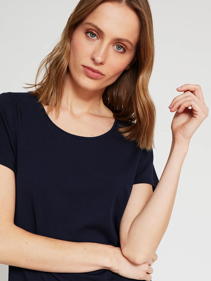 POLERA MUJER MARQUIS ALGODÓN MANGA CORTA - 4