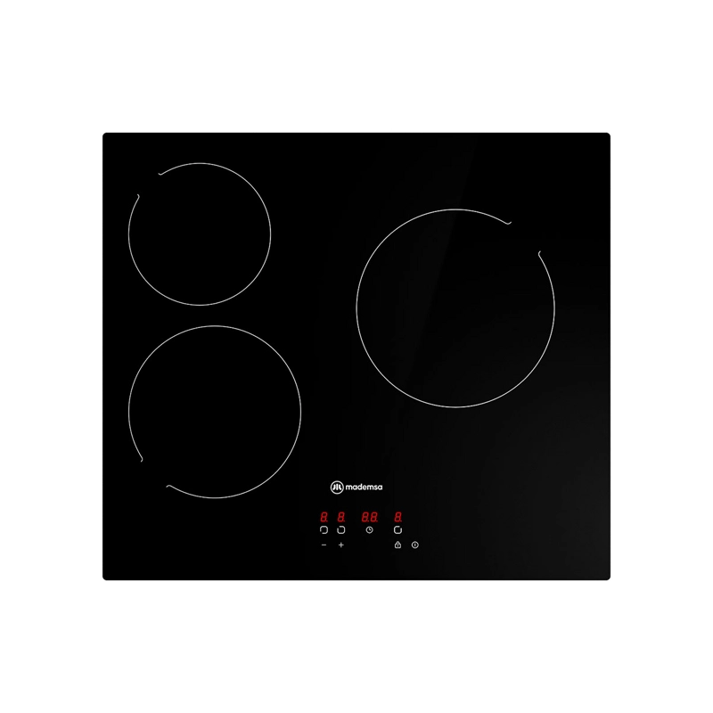ENCIMERA VITROCERÁMICA ELÉCTRICA MADEMSA 3 PLATOS VM3TR - 2