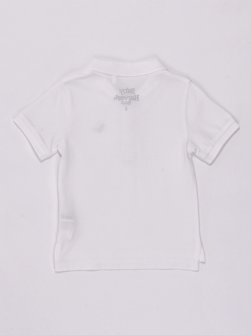 POLERA NIÑO BABY HARVEST MANGA CORTA CUELLO PIQUÉ ALGODÓN - 2