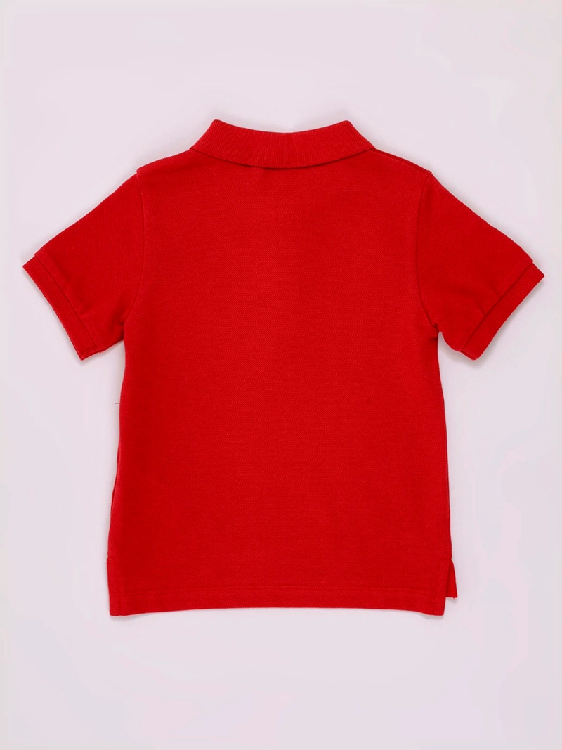 POLERA NIÑO BABY HARVEST MANGA CORTA CUELLO PIQUÉ ALGODÓN - 2