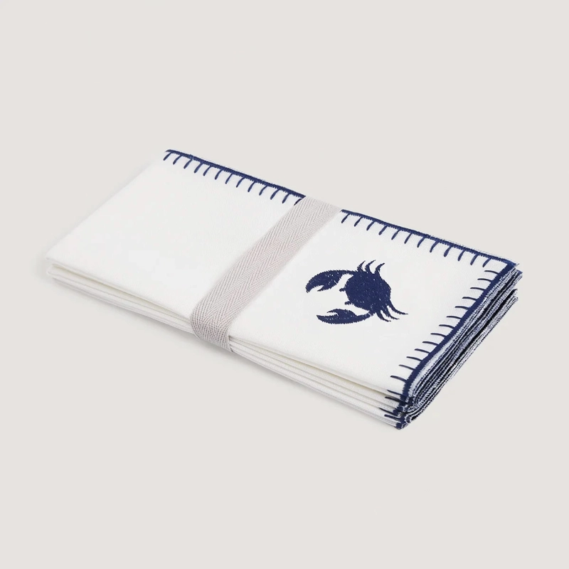 SET X4 SERVILLETAS RIPLEY HOME CAPRI AZUL - 2