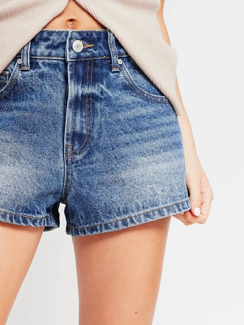 SHORT MUJER INDEX ALGODÓN DENIM - 4