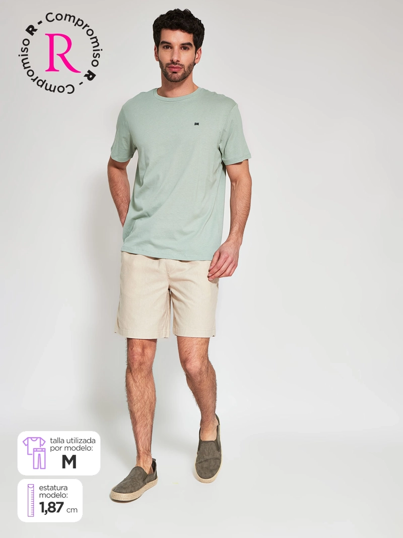 BERMUDA HOMBRE REGATTA LINO - 1
