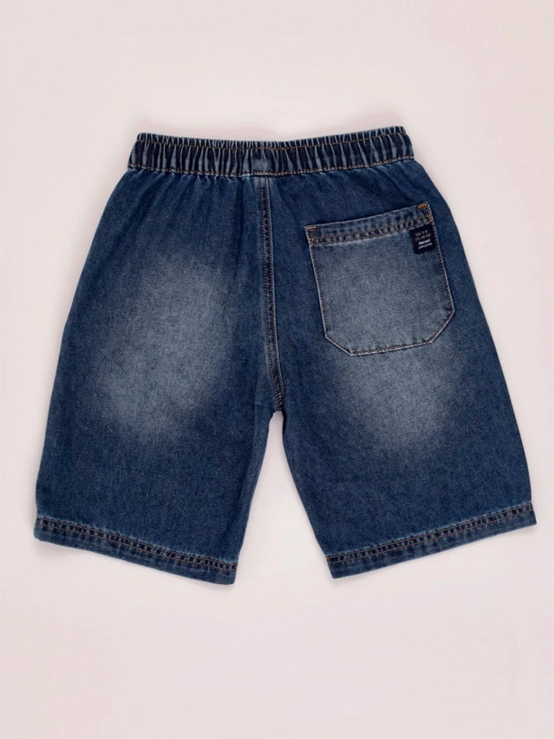 SHORT NIÑO HARVEST ALGODÓN DENIM - 4