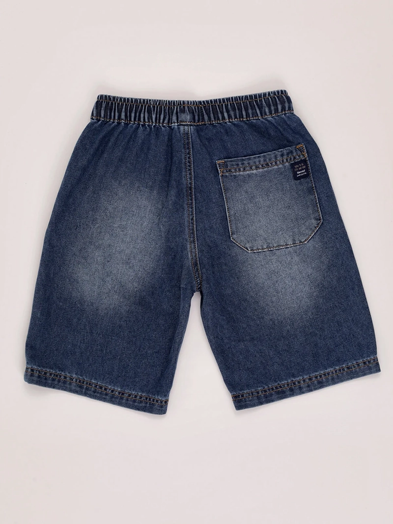 SHORT NIÑO HARVEST ALGODÓN DENIM - 2