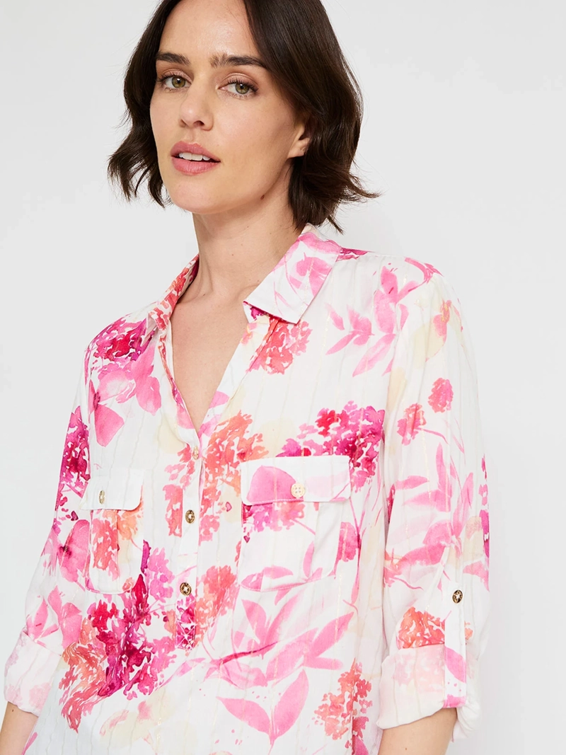 BLUSA MUJER CACHAREL MANGA 3/4 - 3