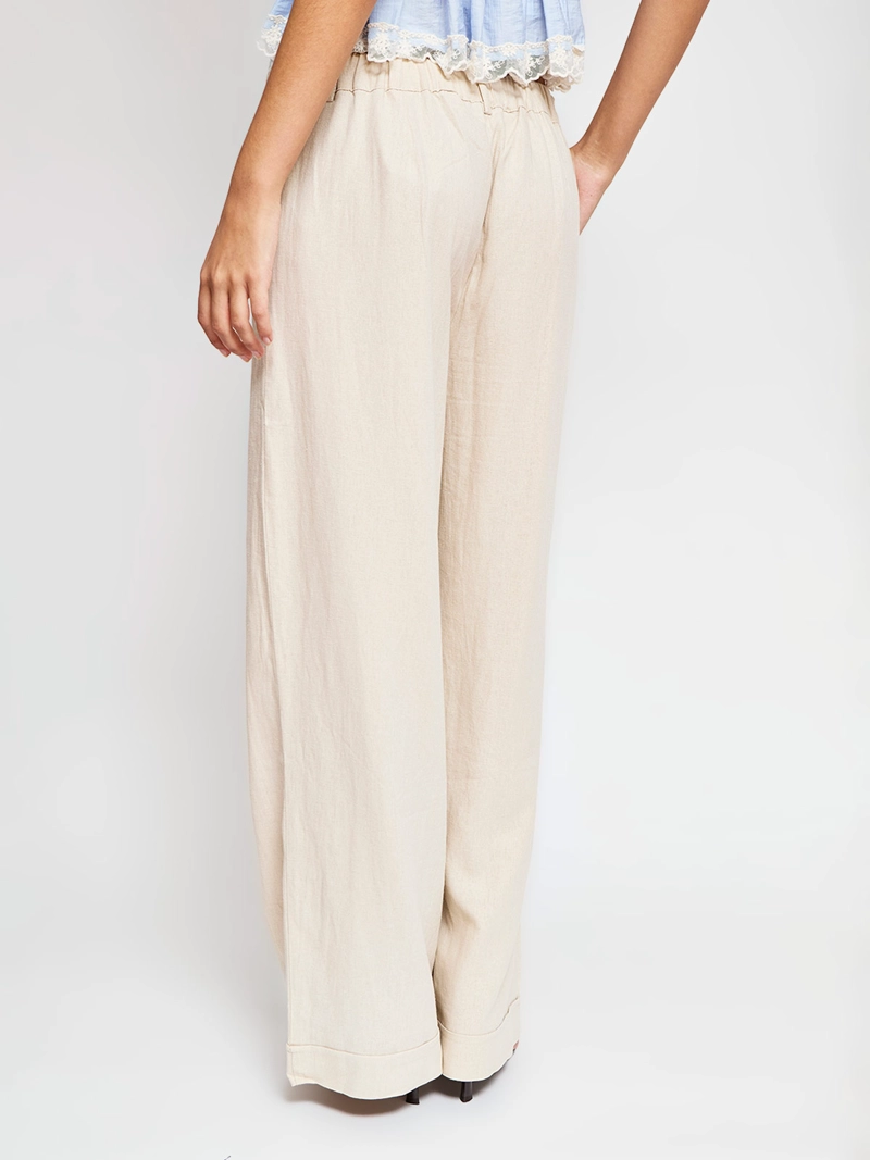 PANTALÓN MUJER INDEX LINO SASTRERO - 3
