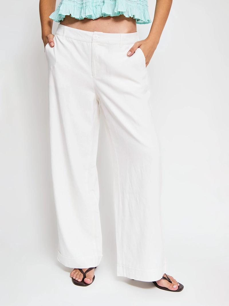 PANTALÓN MUJER INDEX LINO SASTRERO - 2