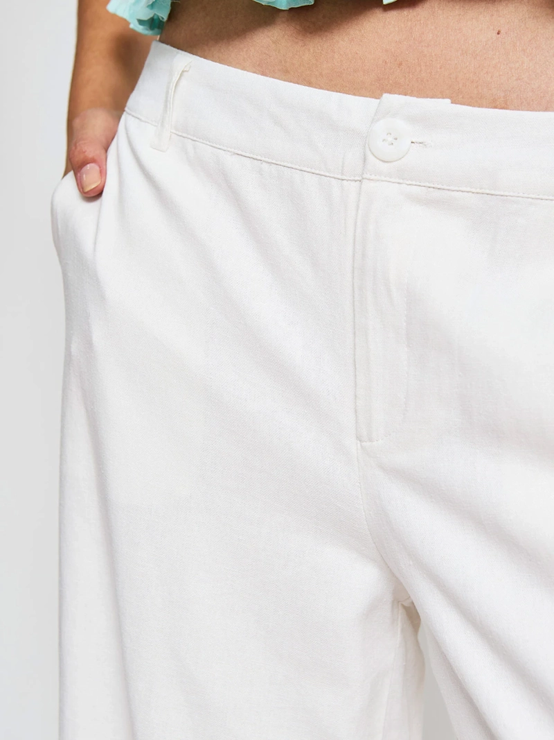 PANTALÓN MUJER INDEX LINO SASTRERO - 4