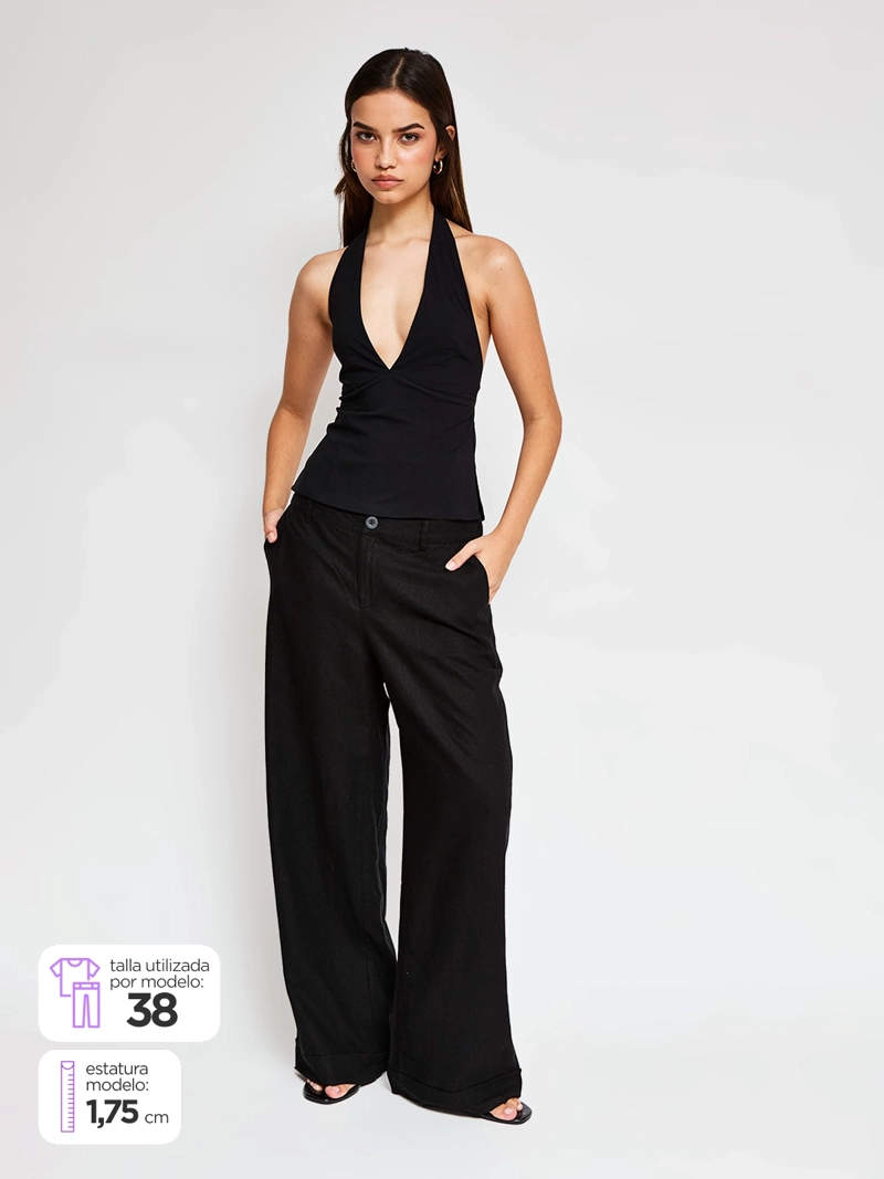 PANTALÓN MUJER INDEX LINO SASTRERO