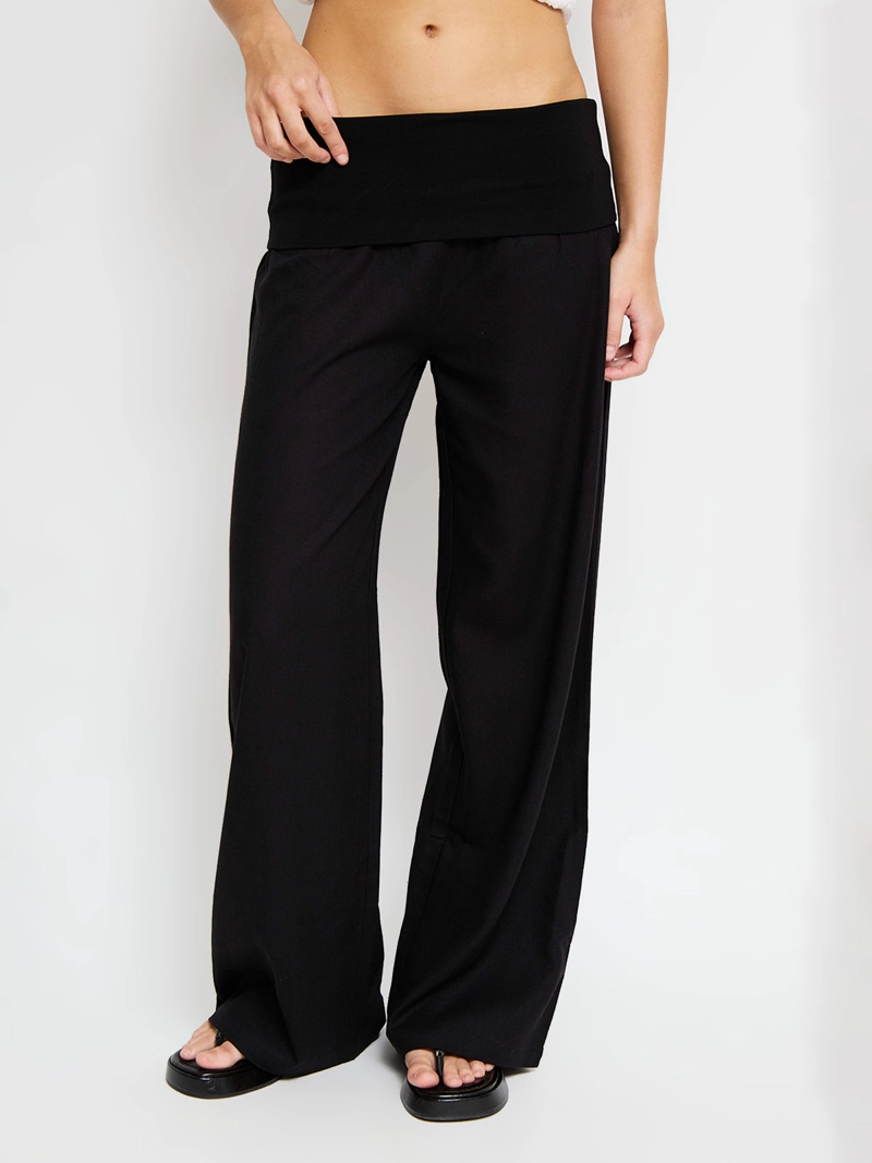 PANTALÓN MUJER INDEX LINO PRETINA - 2