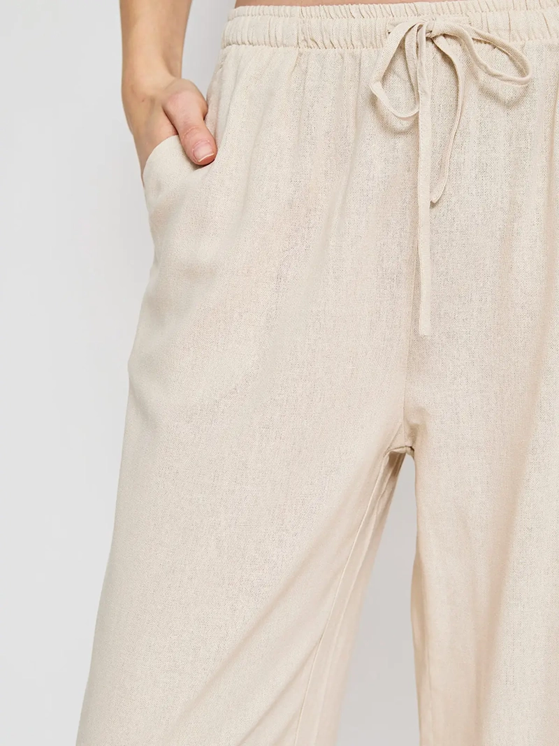 PANTALÓN MUJER INDEX LINO - 4
