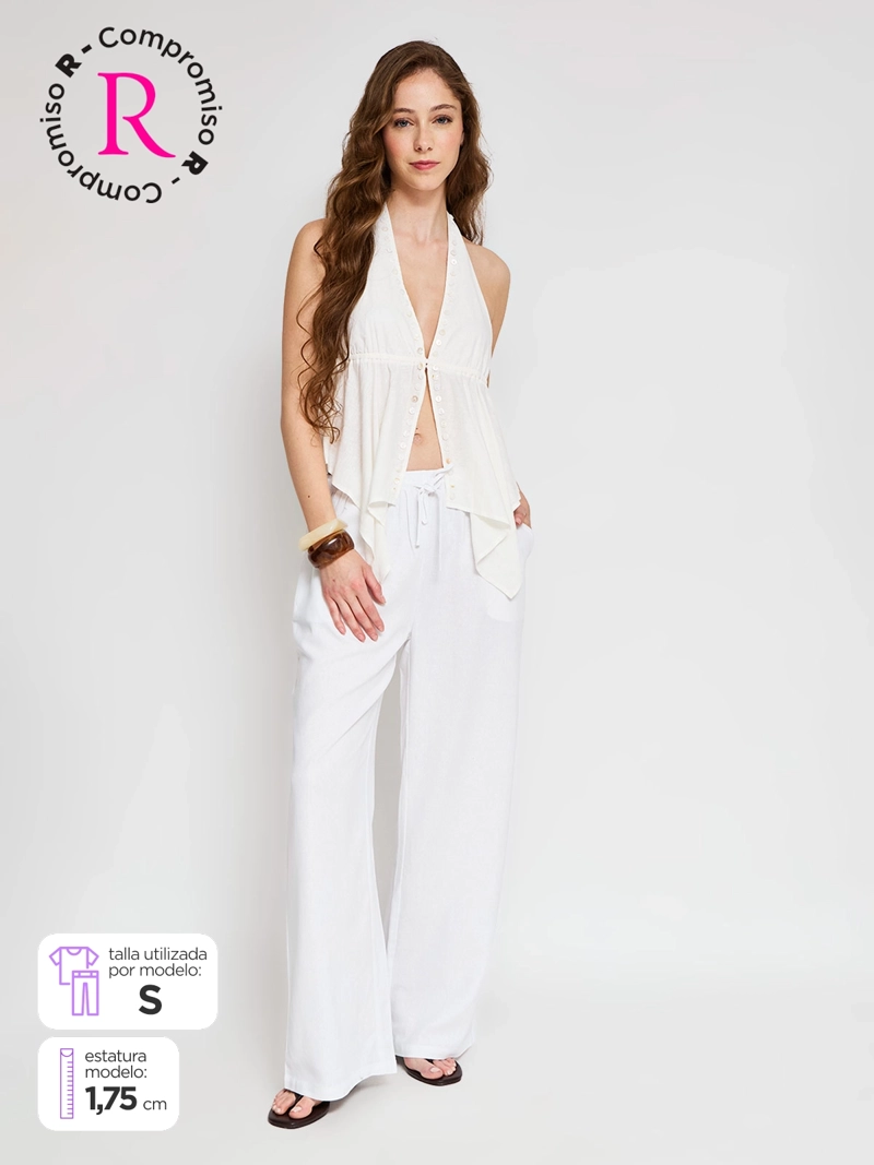 PANTALÓN MUJER INDEX LINO