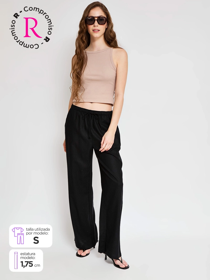 PANTALÓN MUJER INDEX LINO
