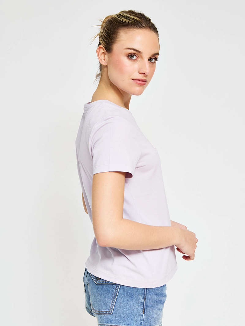 POLERA MUJER AEROPOSTALE ALGODÓN LOGO - 2
