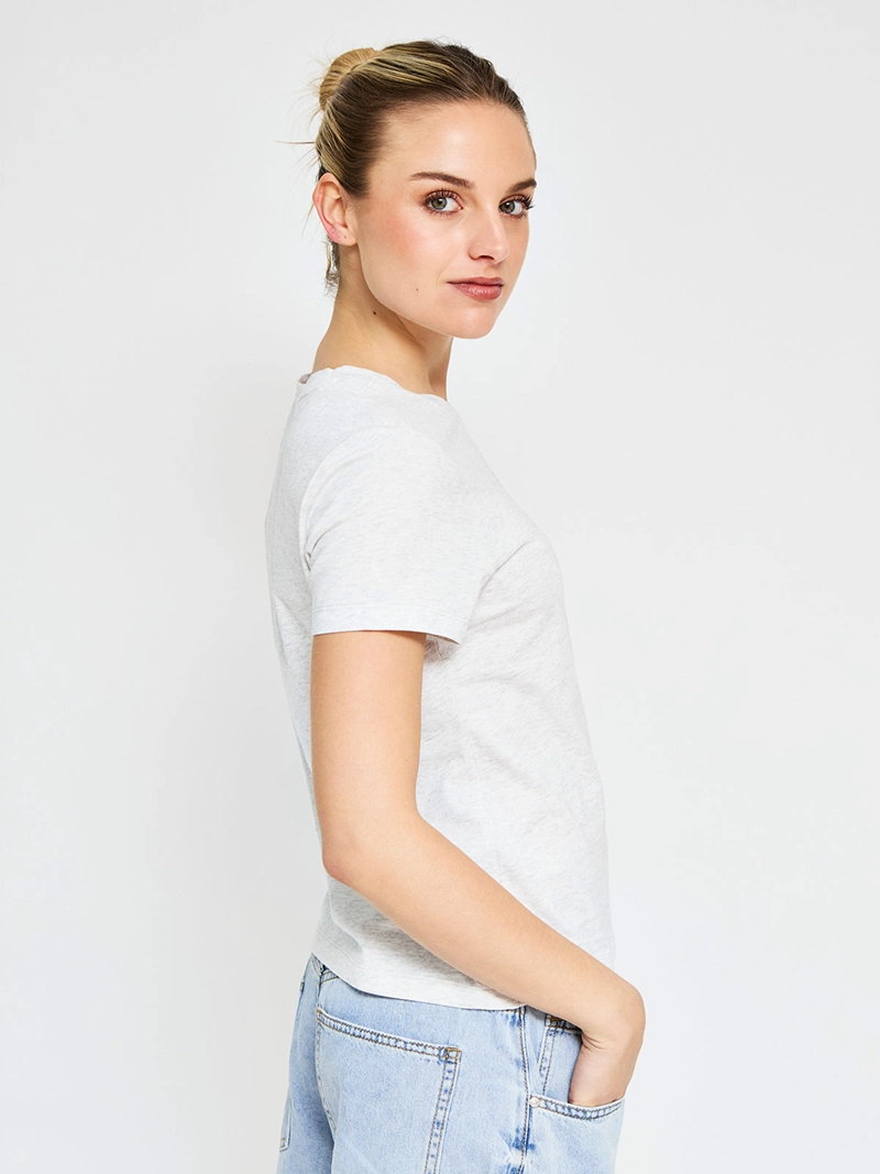 POLERA MUJER AEROPOSTALE ALGODÓN LOGO - 2
