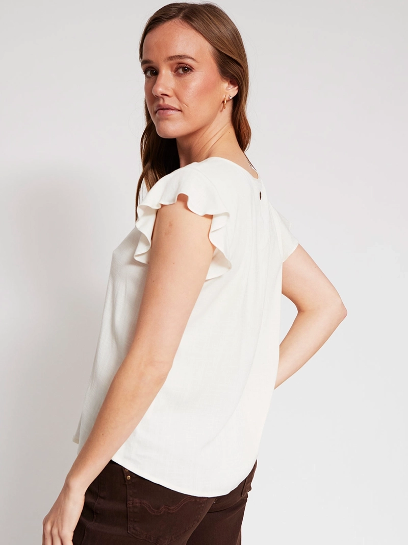 BLUSA MUJER REGATTA MANGA CORTA BOTÓN - 2