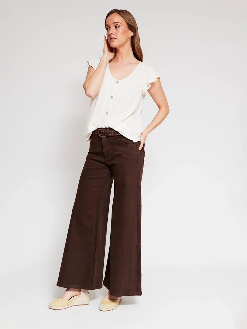 BLUSA MUJER REGATTA MANGA CORTA BOTÓN - 4