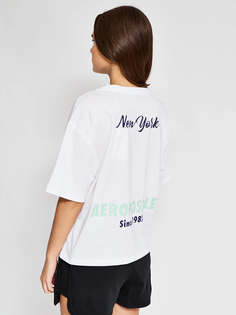 POLERA MUJER AEROPOSTALE ALGODÓN OVERSIZE - 2