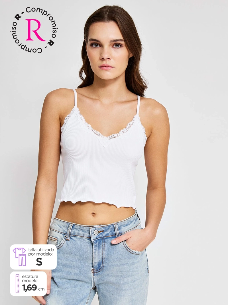 POLERA MUJER AEROPOSTALE RIB