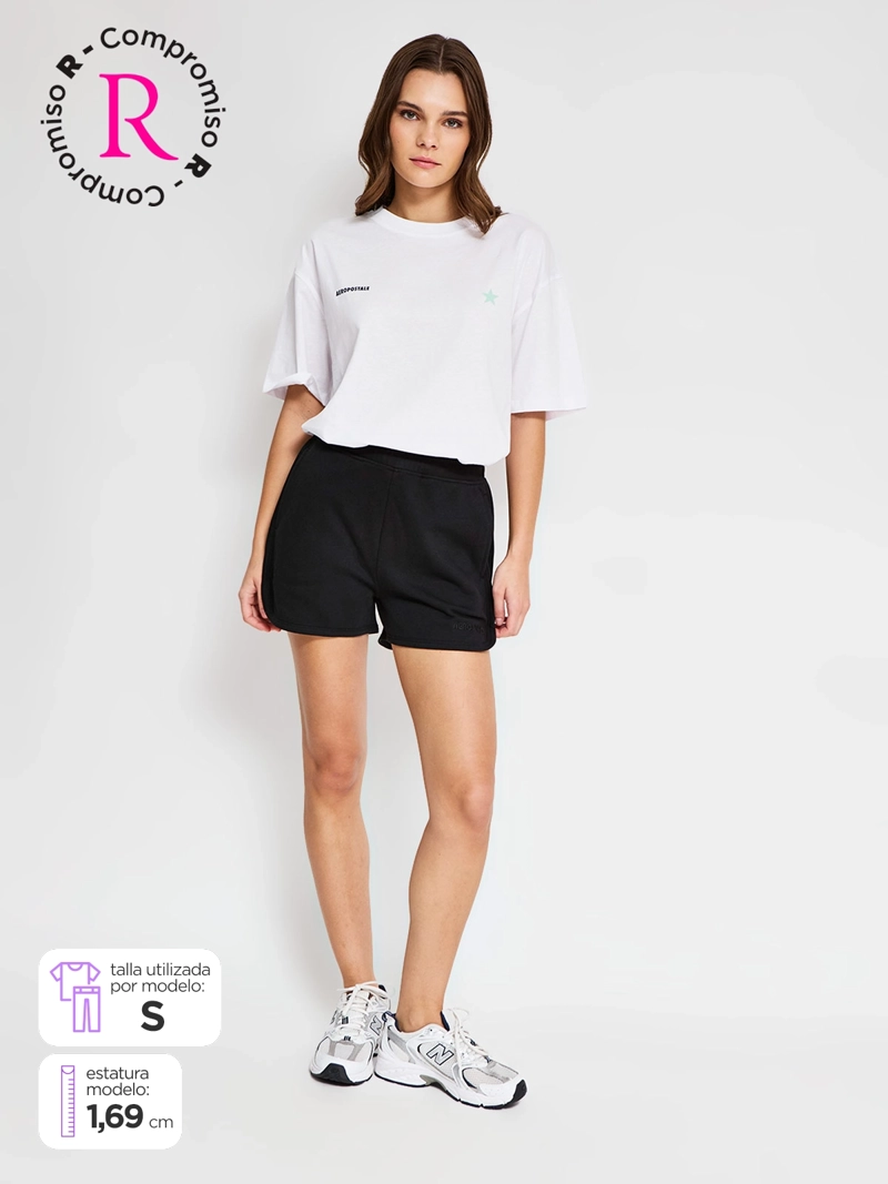 SHORT MUJER AEROPOSTALE ALGODÓN  - 1